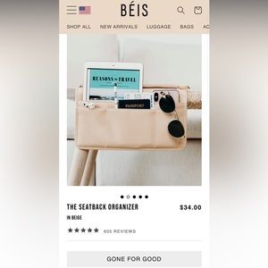BEIS Seat Back Organizer